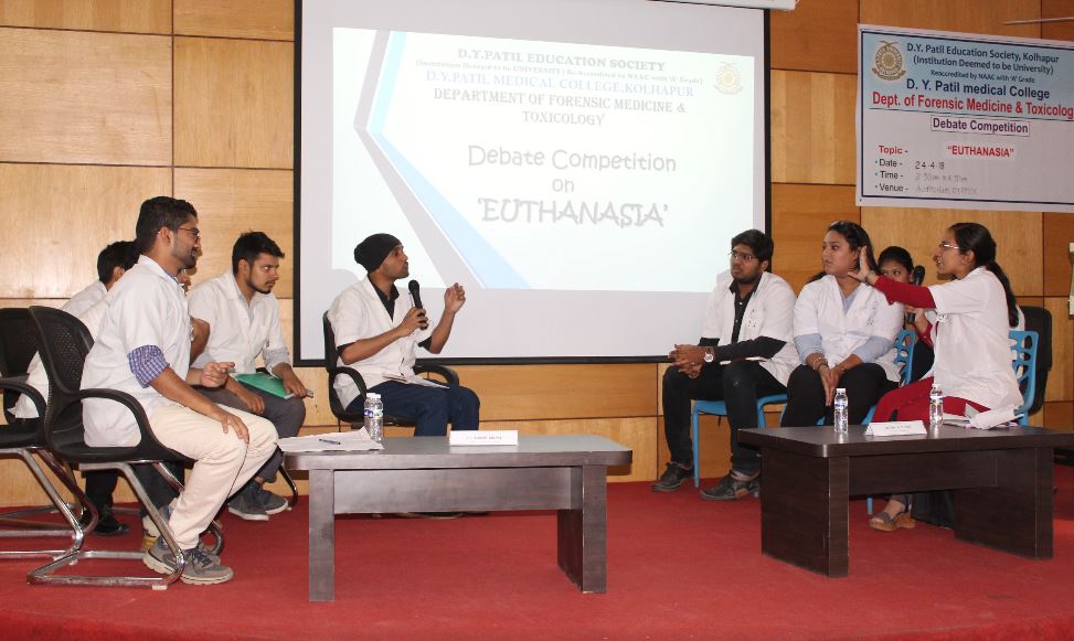 DY Patil Medical College Kolhapur_debate