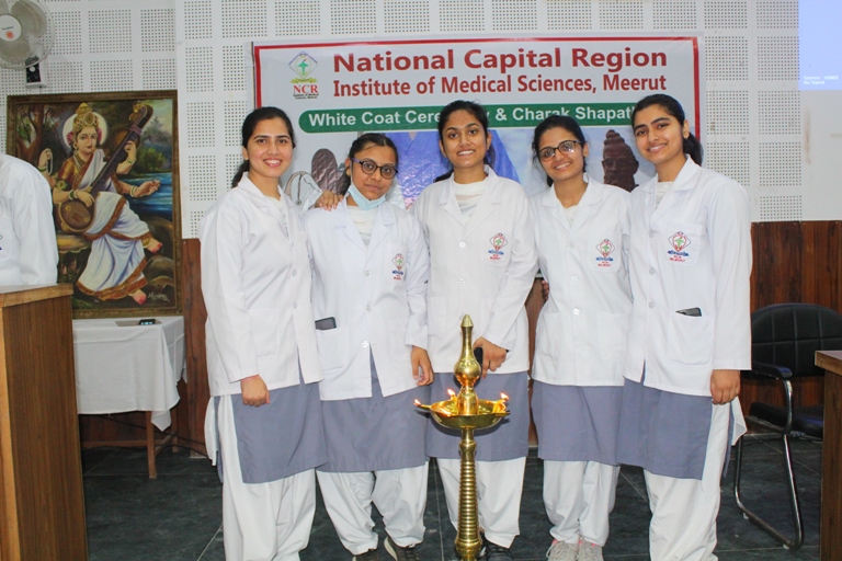 National Capital Region Institute of Medical Sciences, Meerut_white Coat Ceremony